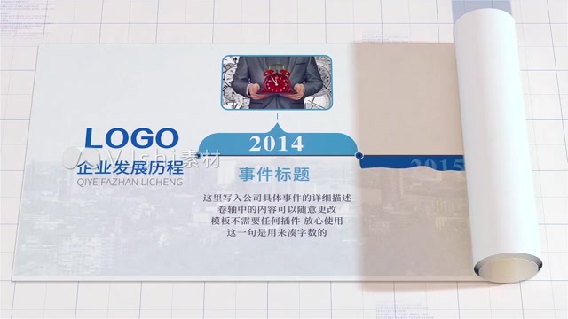 发展历程图文展示金融报表