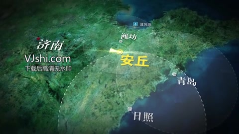 山东区位地图