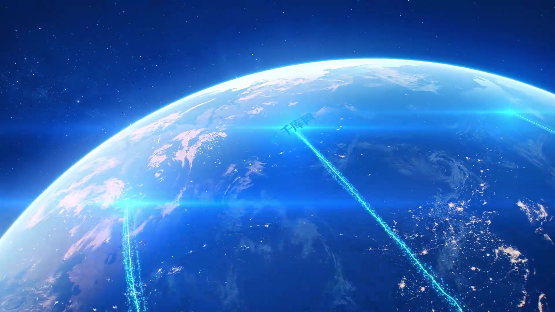 高科技片头地球