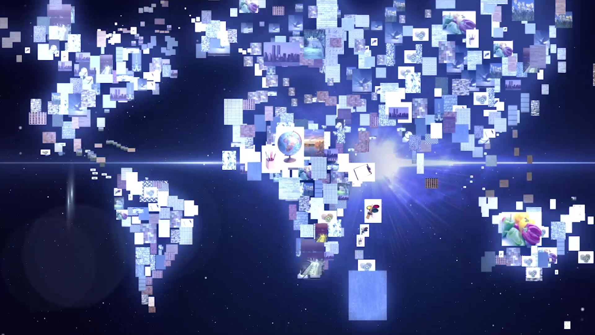 片头高科技地图